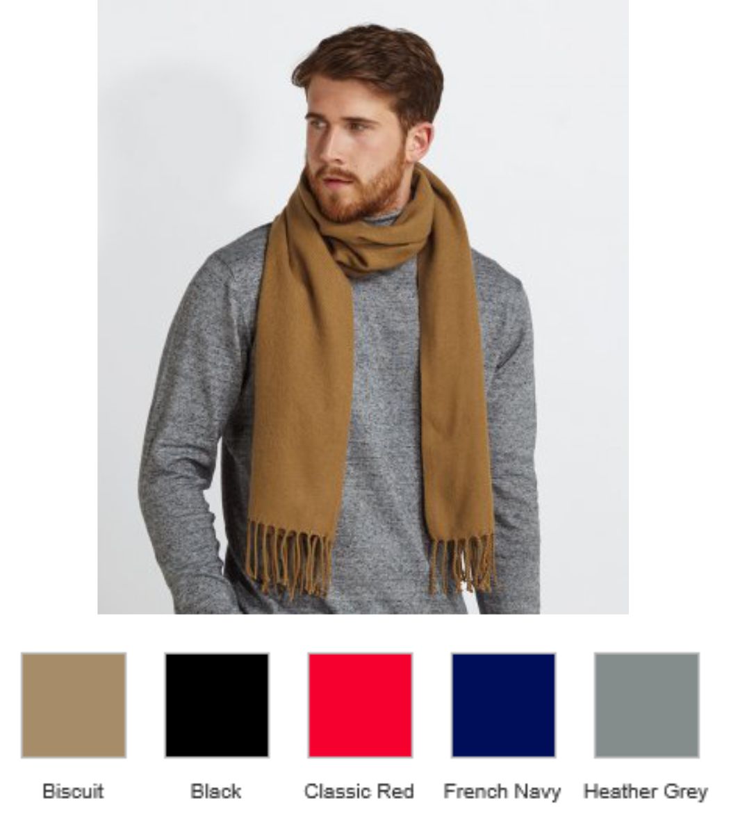 BB500 Beechfield Classic Woven Scarf - Click Image to Close